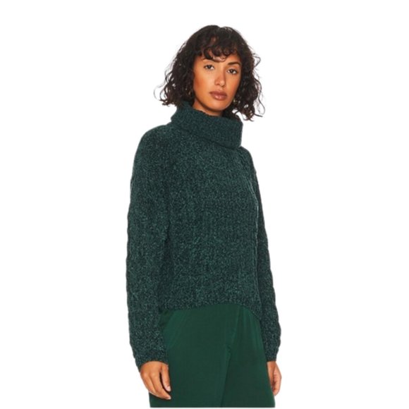 BLANK NYC Turtleneck Sweater Enchanted Forest - Picture 2 of 8